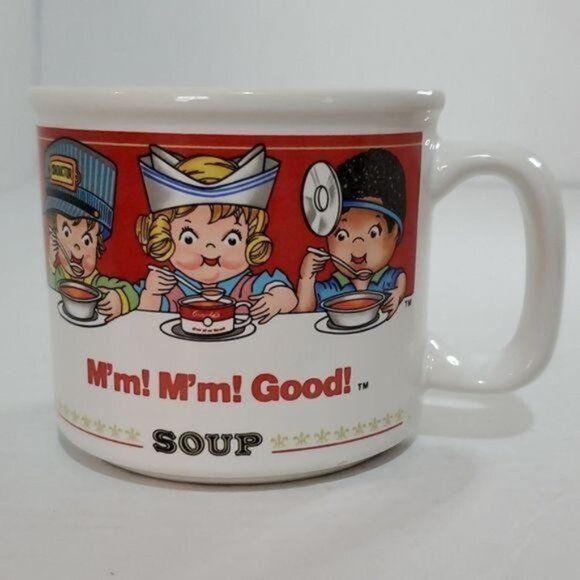 Campbell's Soup CERAMIC Mug Cup Vintage Kids 14 Fluid Oz - Picture 9 of 9